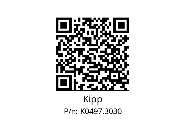   Kipp K0497.3030