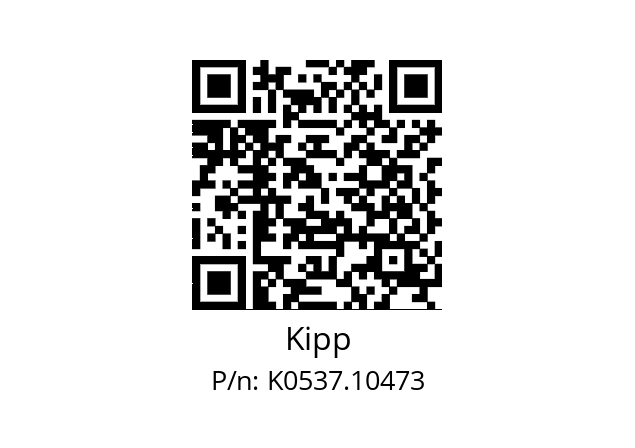   Kipp K0537.10473