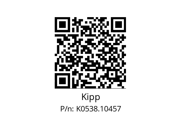   Kipp K0538.10457