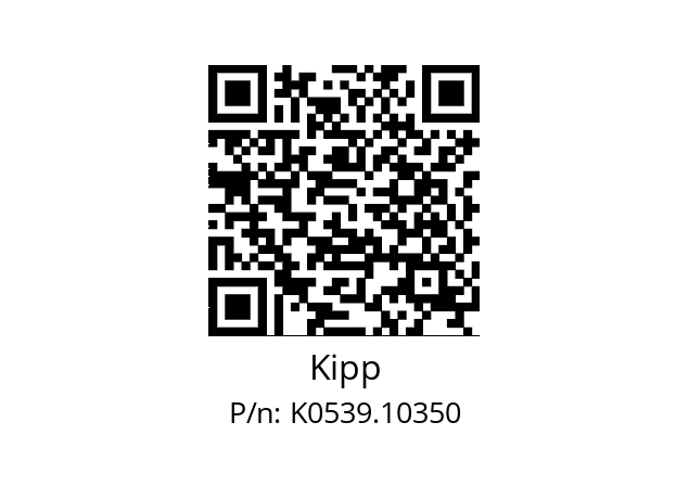   Kipp K0539.10350