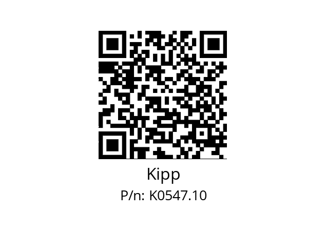   Kipp K0547.10