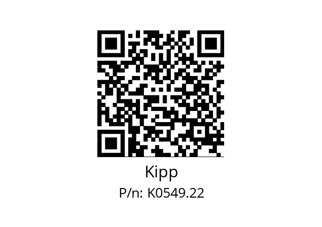   Kipp K0549.22