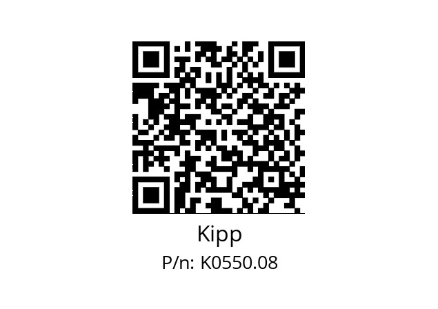   Kipp K0550.08