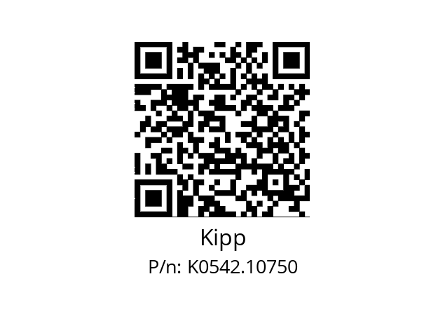   Kipp K0542.10750