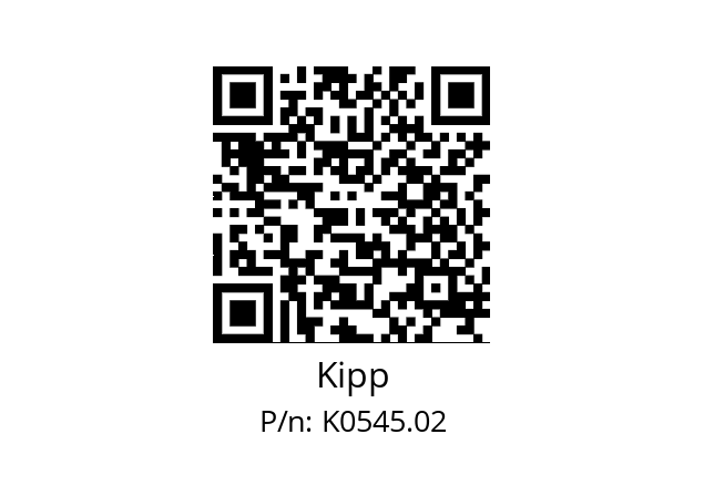   Kipp K0545.02