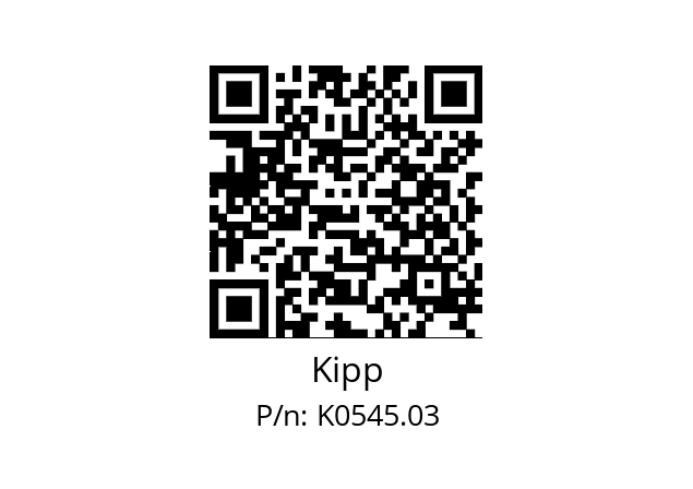   Kipp K0545.03