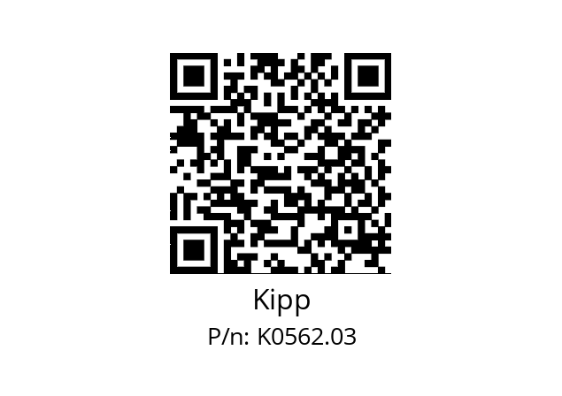   Kipp K0562.03