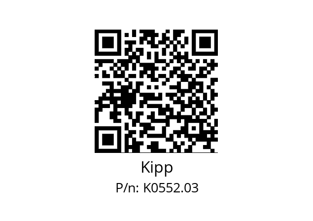   Kipp K0552.03