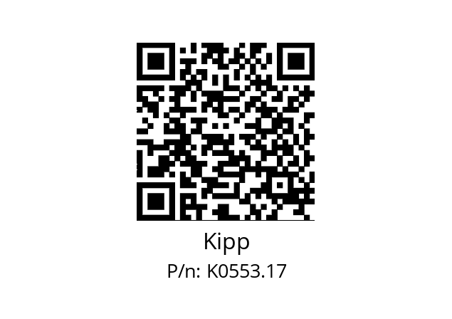   Kipp K0553.17