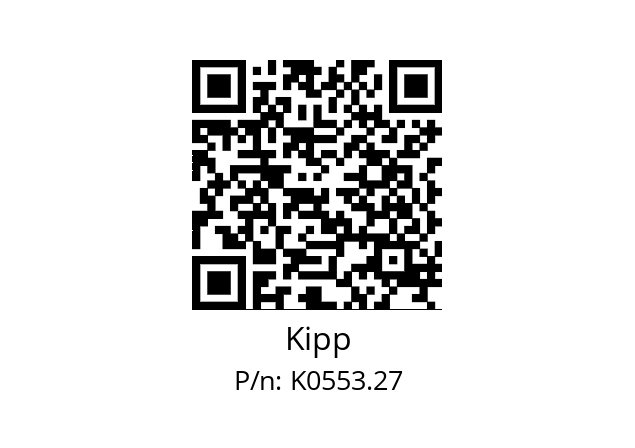   Kipp K0553.27