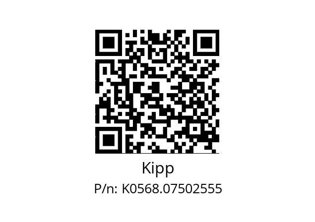   Kipp K0568.07502555