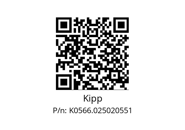   Kipp K0566.025020551