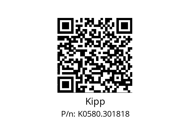   Kipp K0580.301818