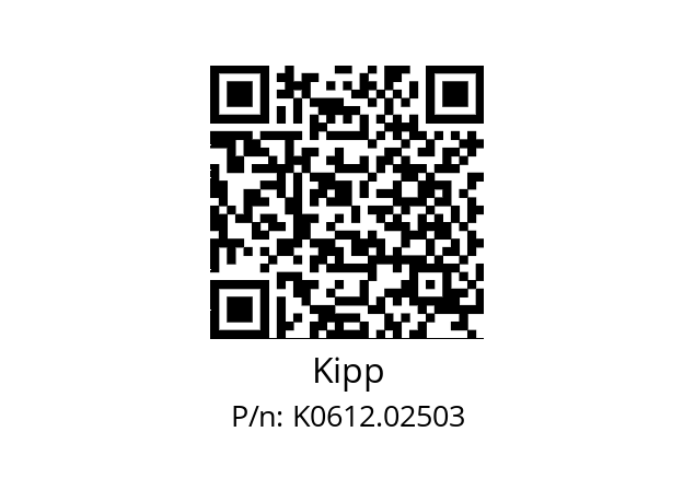   Kipp K0612.02503