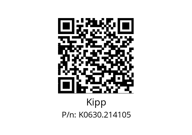   Kipp K0630.214105