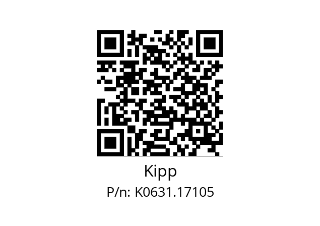   Kipp K0631.17105