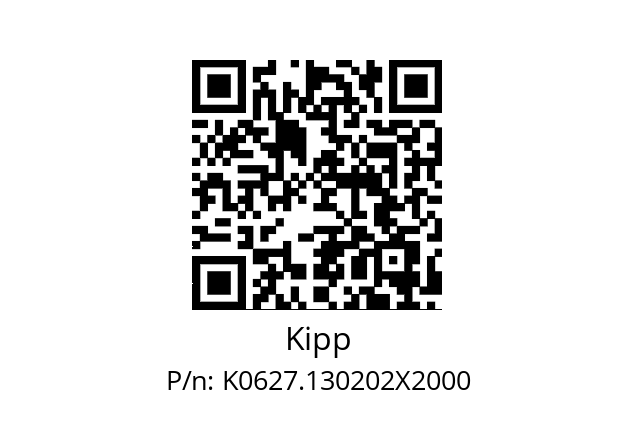   Kipp K0627.130202X2000