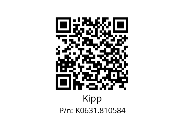   Kipp K0631.810584