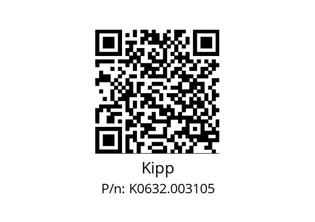   Kipp K0632.003105