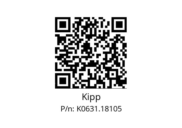   Kipp K0631.18105