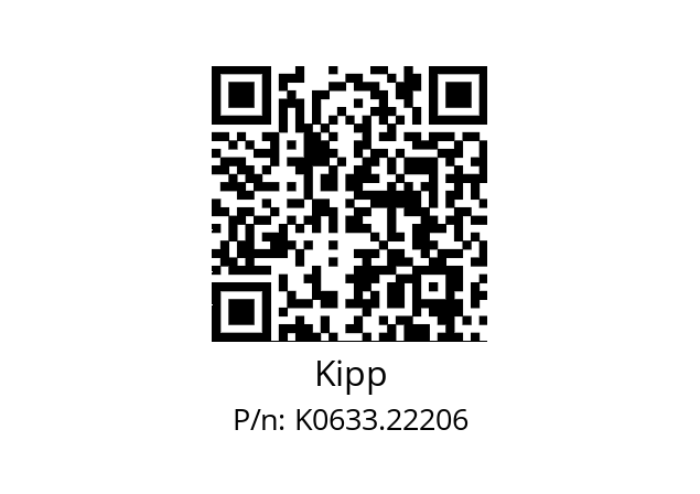   Kipp K0633.22206