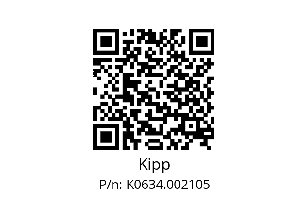   Kipp K0634.002105