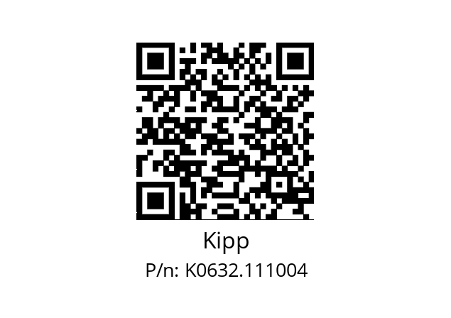   Kipp K0632.111004