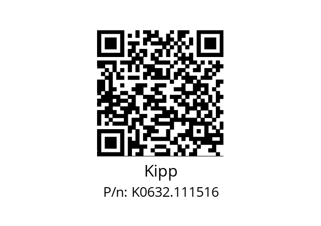   Kipp K0632.111516