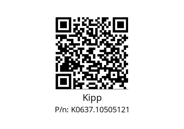   Kipp K0637.10505121