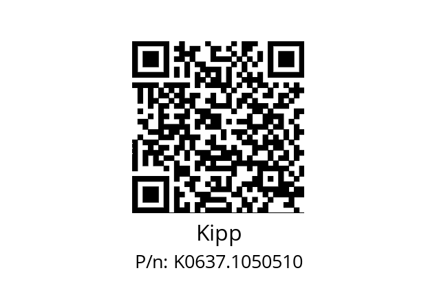   Kipp K0637.1050510