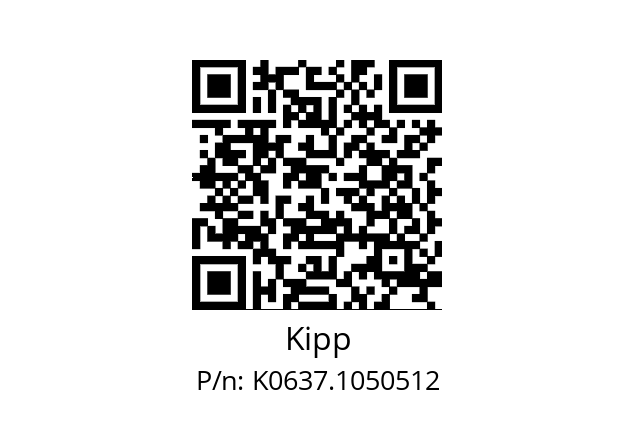   Kipp K0637.1050512