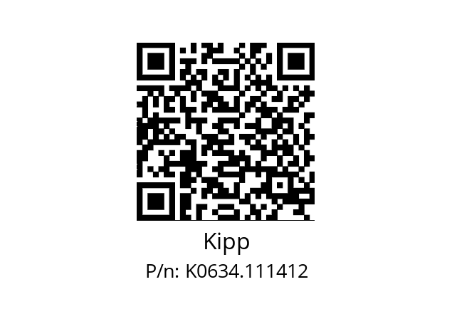   Kipp K0634.111412