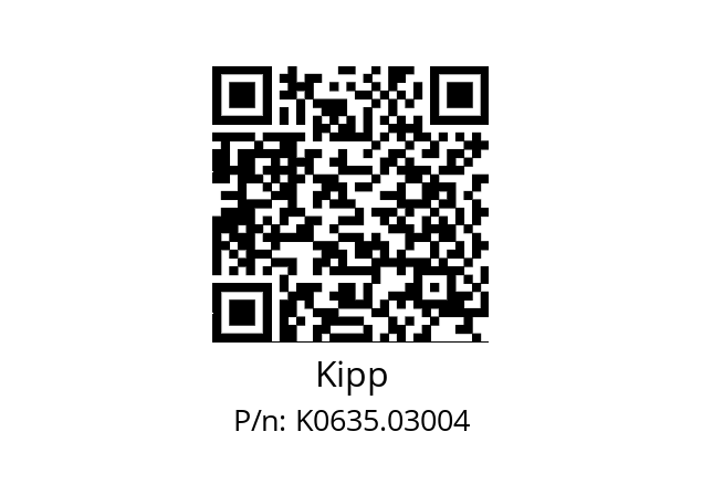   Kipp K0635.03004