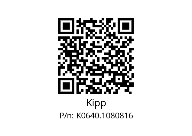   Kipp K0640.1080816