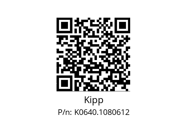   Kipp K0640.1080612