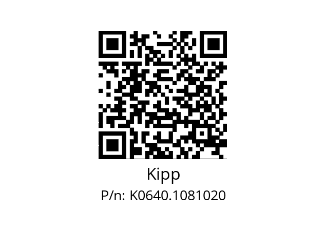   Kipp K0640.1081020