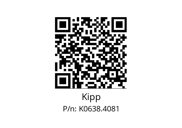   Kipp K0638.4081