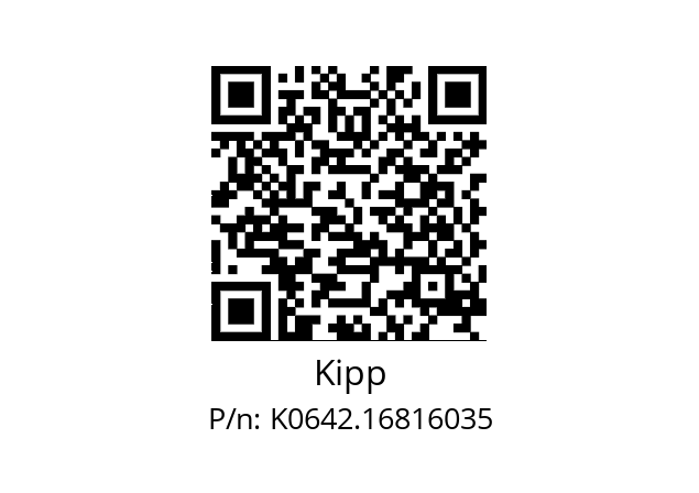   Kipp K0642.16816035