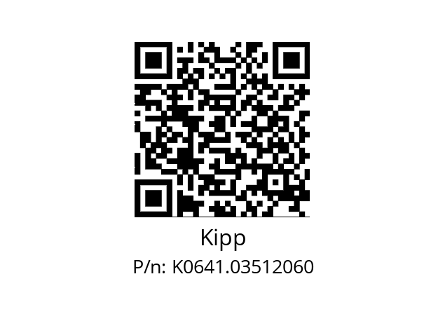   Kipp K0641.03512060