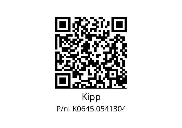   Kipp K0645.0541304