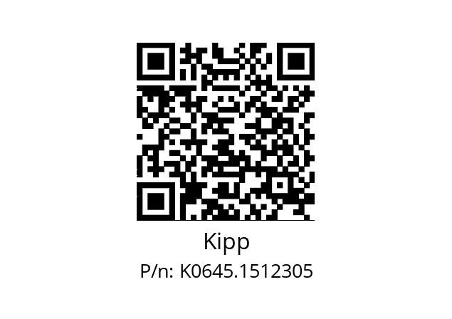   Kipp K0645.1512305