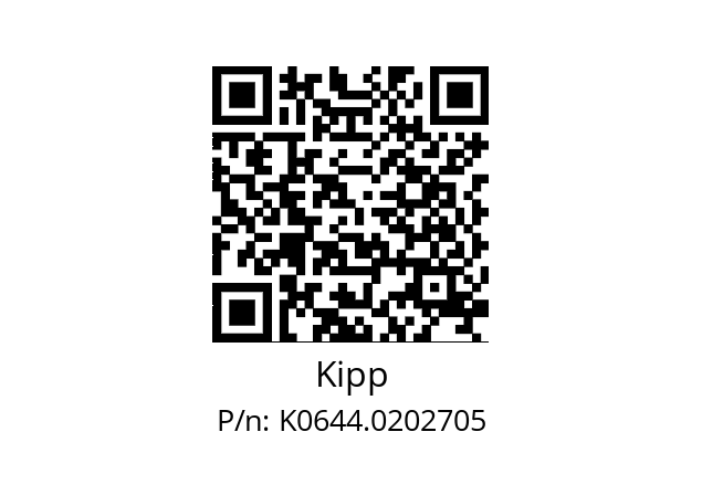   Kipp K0644.0202705