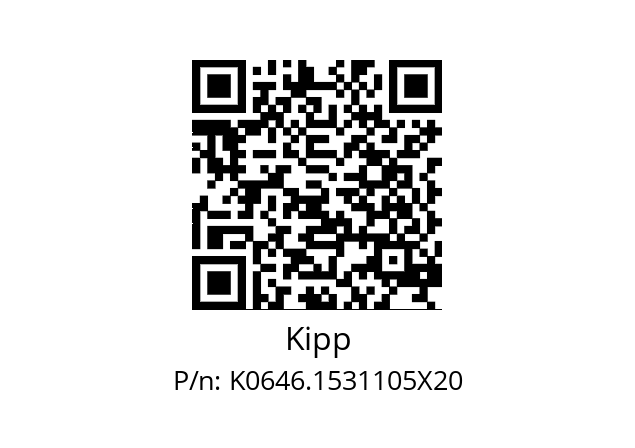   Kipp K0646.1531105X20