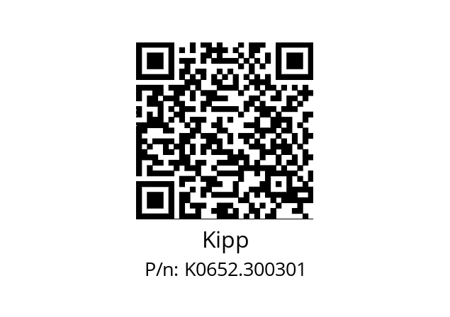   Kipp K0652.300301