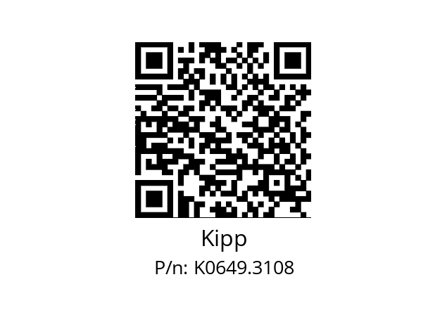   Kipp K0649.3108