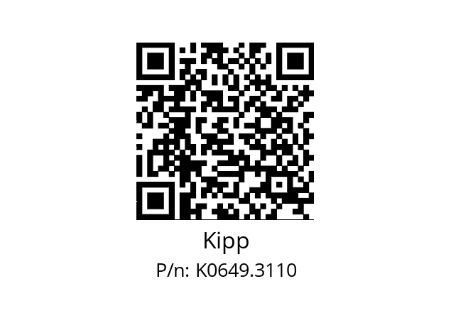   Kipp K0649.3110