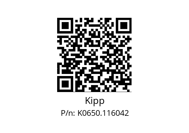   Kipp K0650.116042