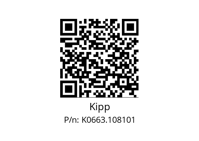   Kipp K0663.108101