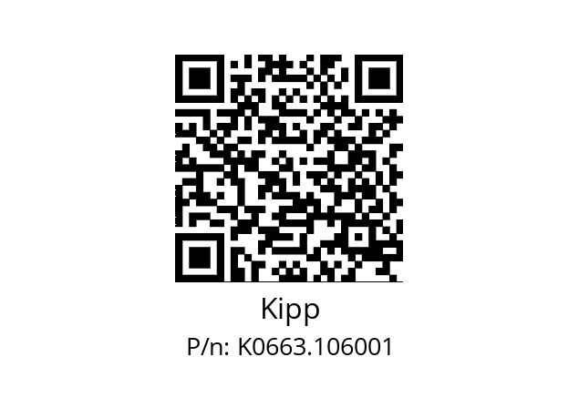   Kipp K0663.106001