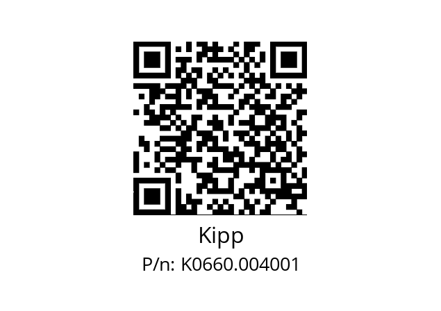   Kipp K0660.004001